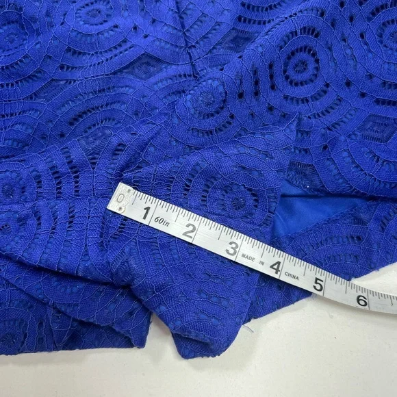 Lilly Pulitzer CAlA Romper Mystical Knotty Lace Blue Size 2 - Picture 10 of 13
